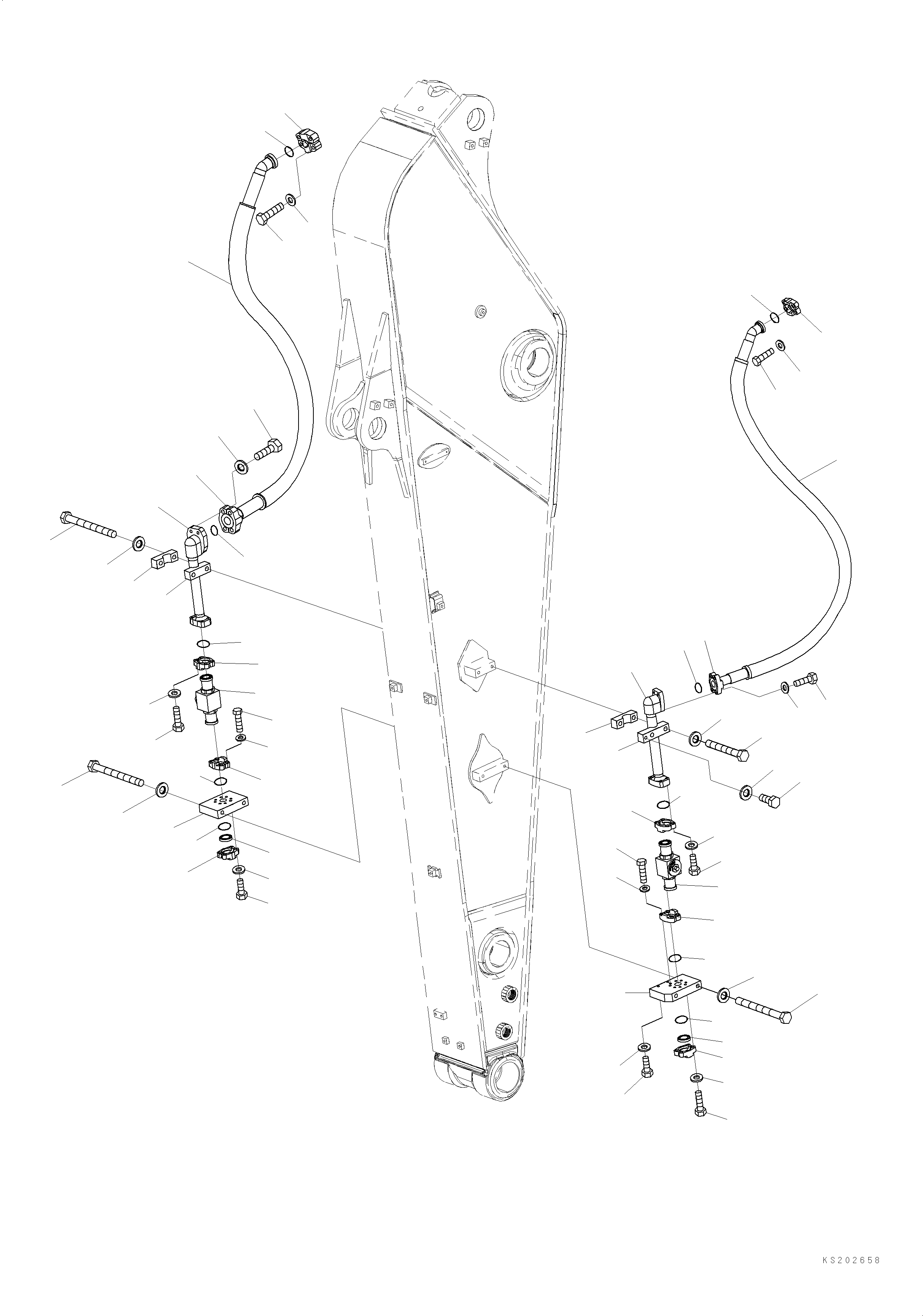 Головка 07376-11000 KOMATSU