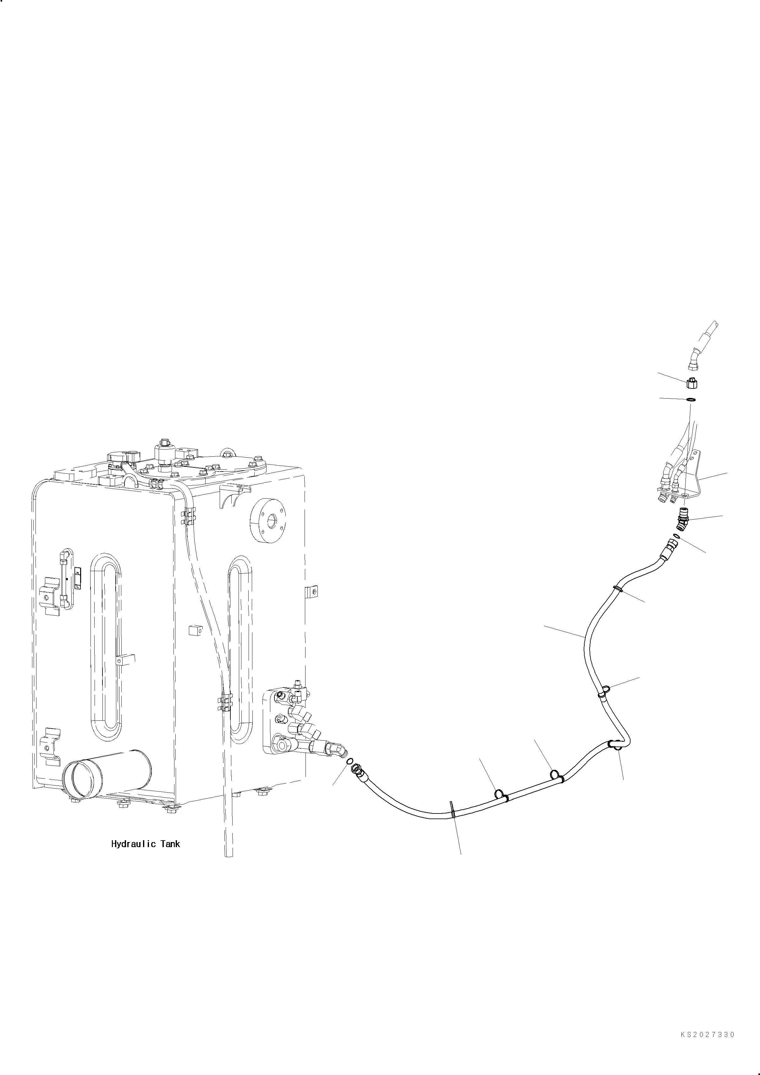 Пробка 02789-10552 KOMATSU