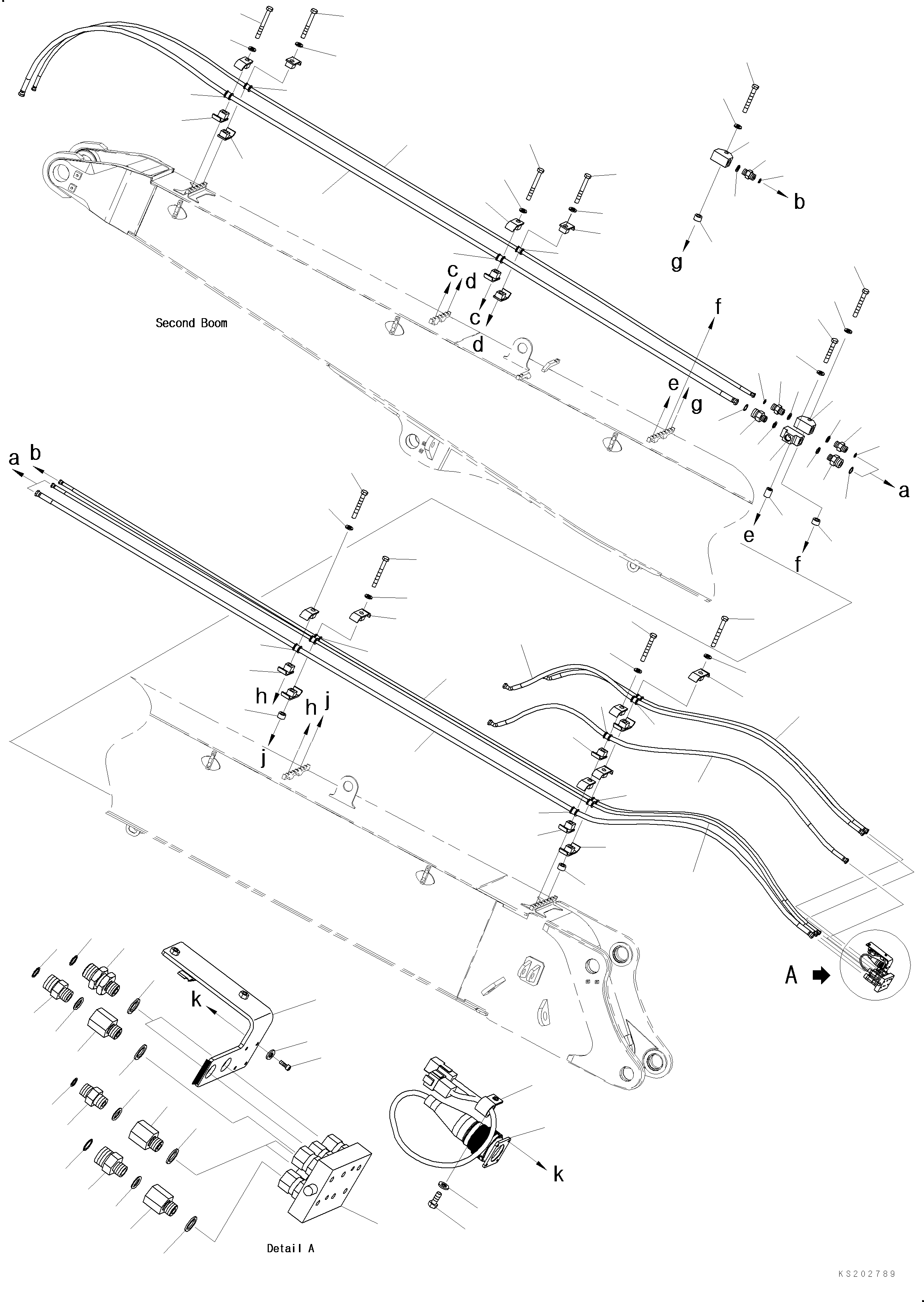 Шланг 208-62-K1860 KOMATSU