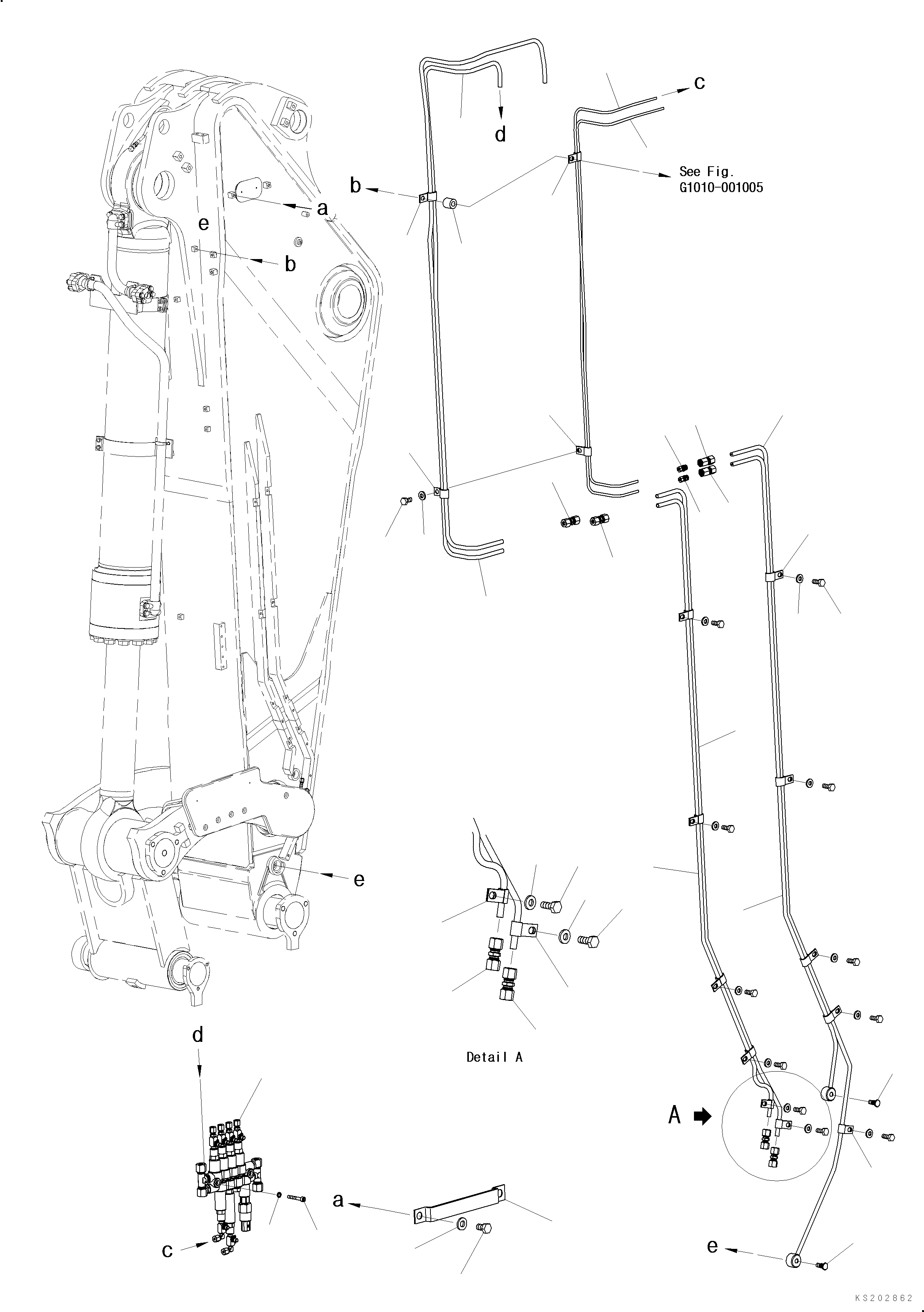Зажим 209-70-K3640 KOMATSU