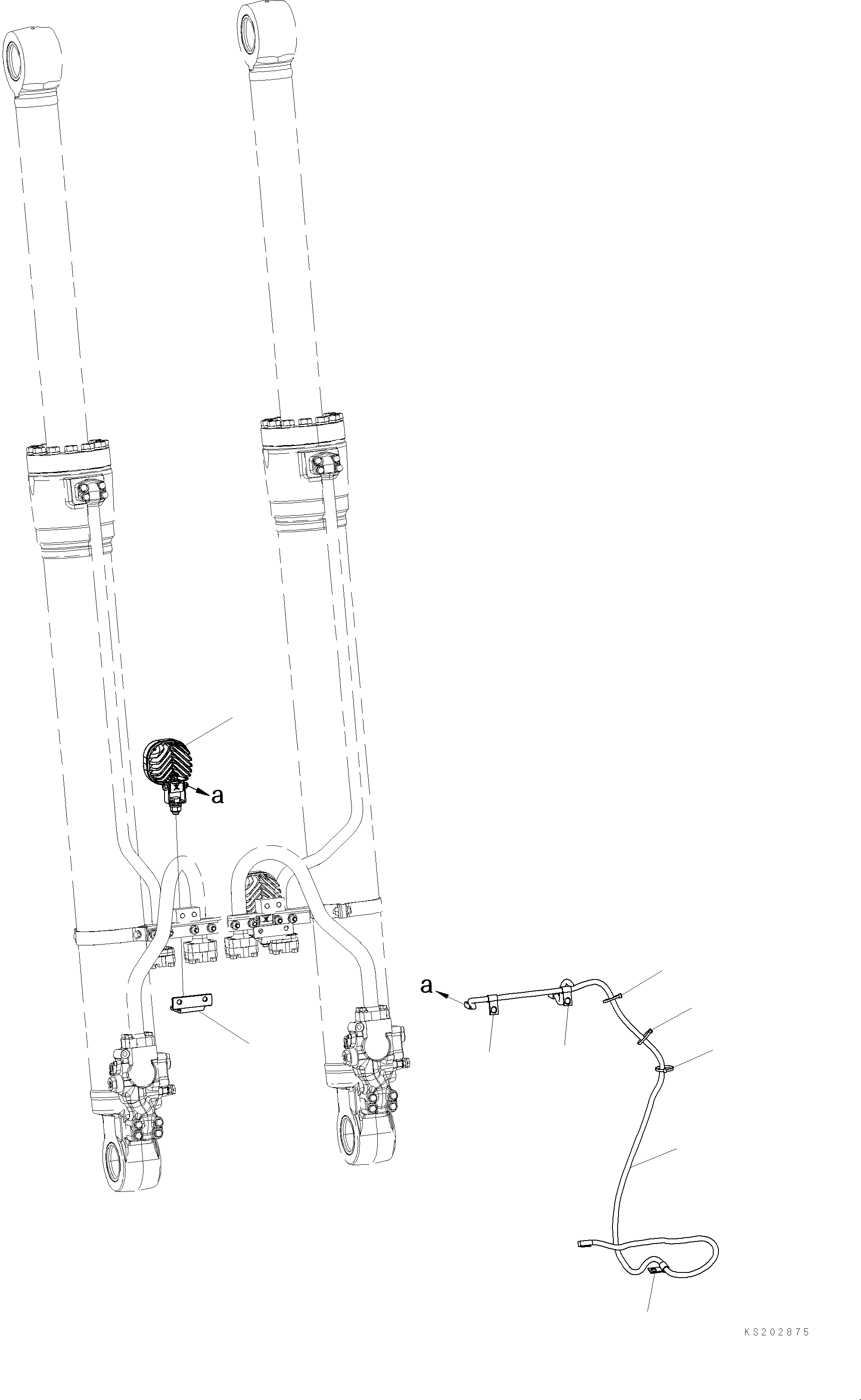 Жгут проводов 2A5-06-K1340 KOMATSU