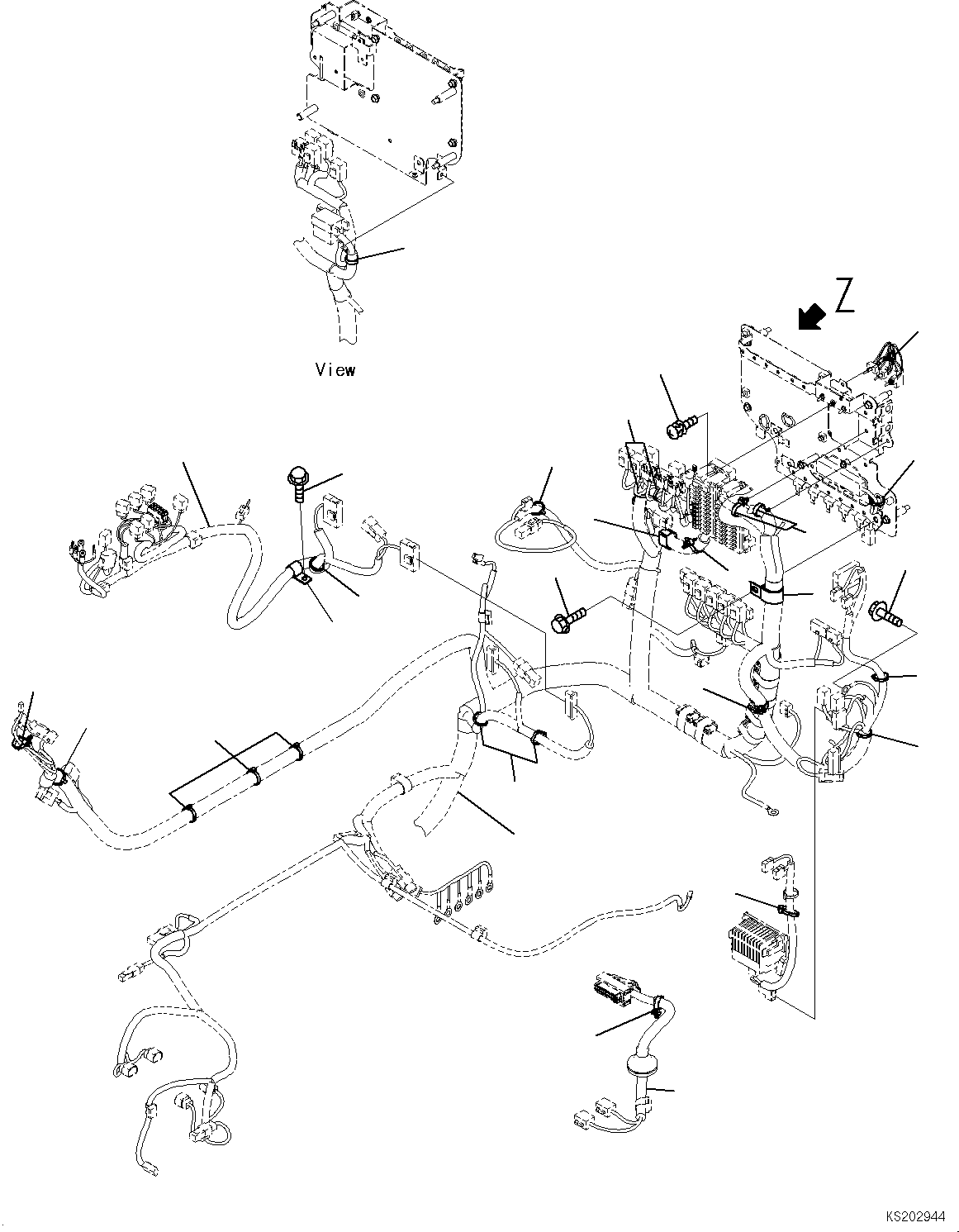 Жгут проводов (2A6-06-29310) KOMATSU