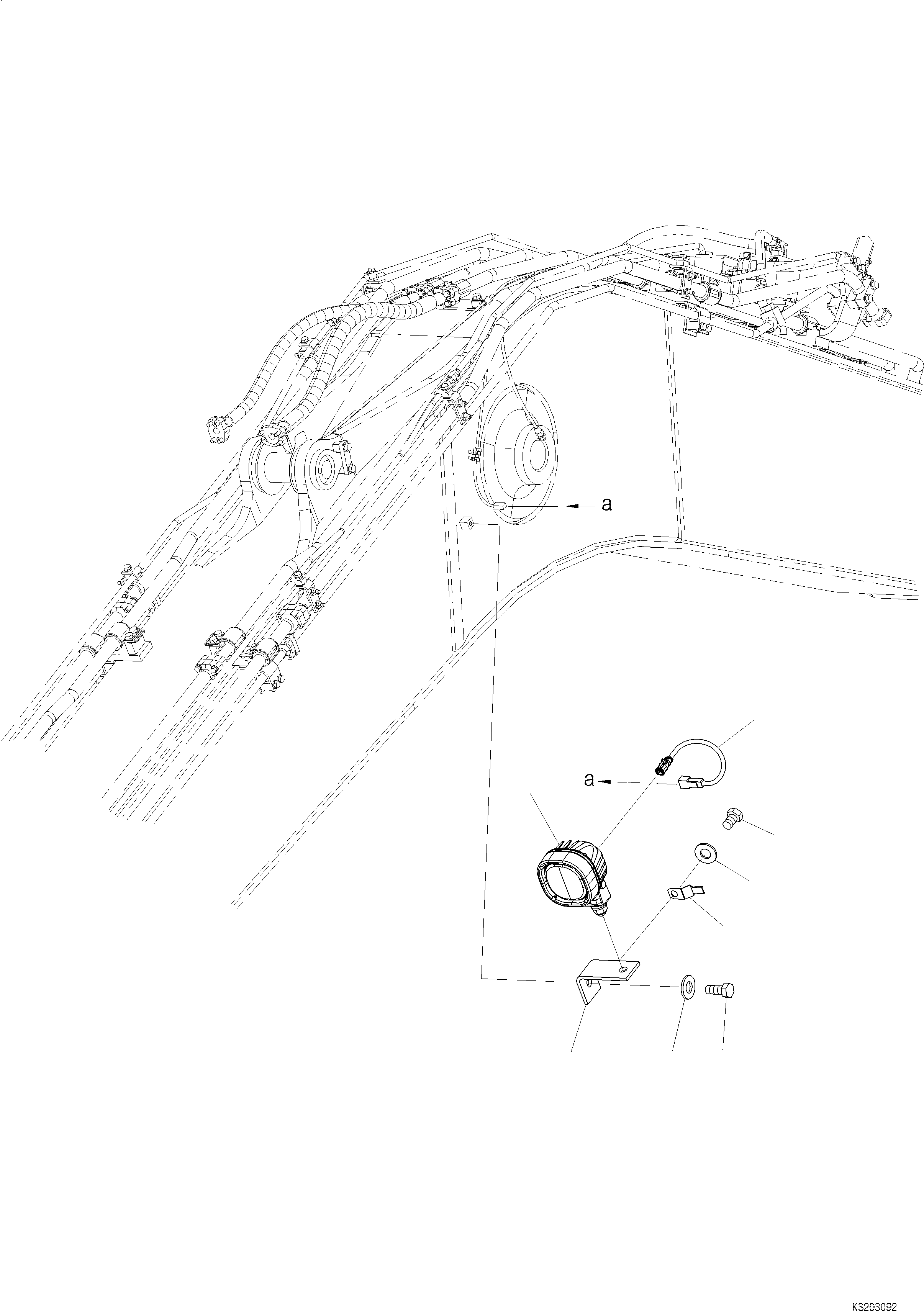Жгут проводов 2A5-06-K2990 KOMATSU