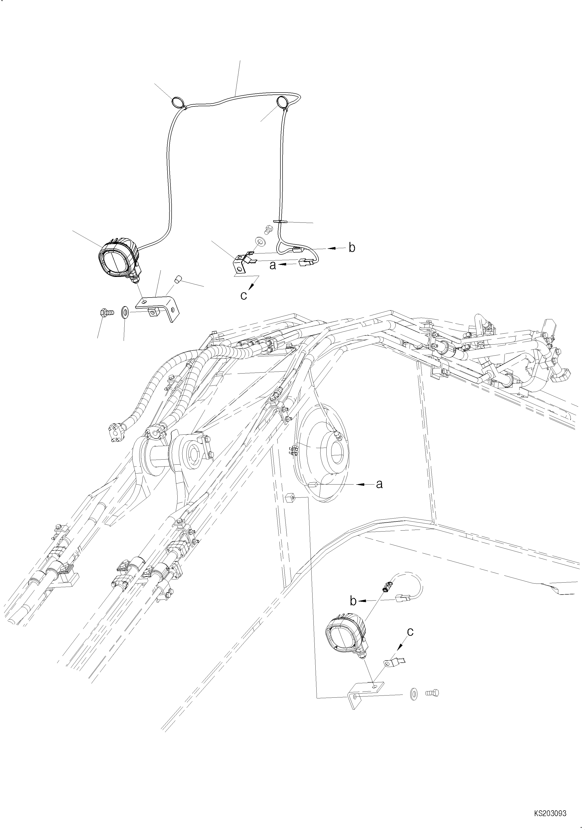 Жгут проводов 2A5-06-K3030 KOMATSU