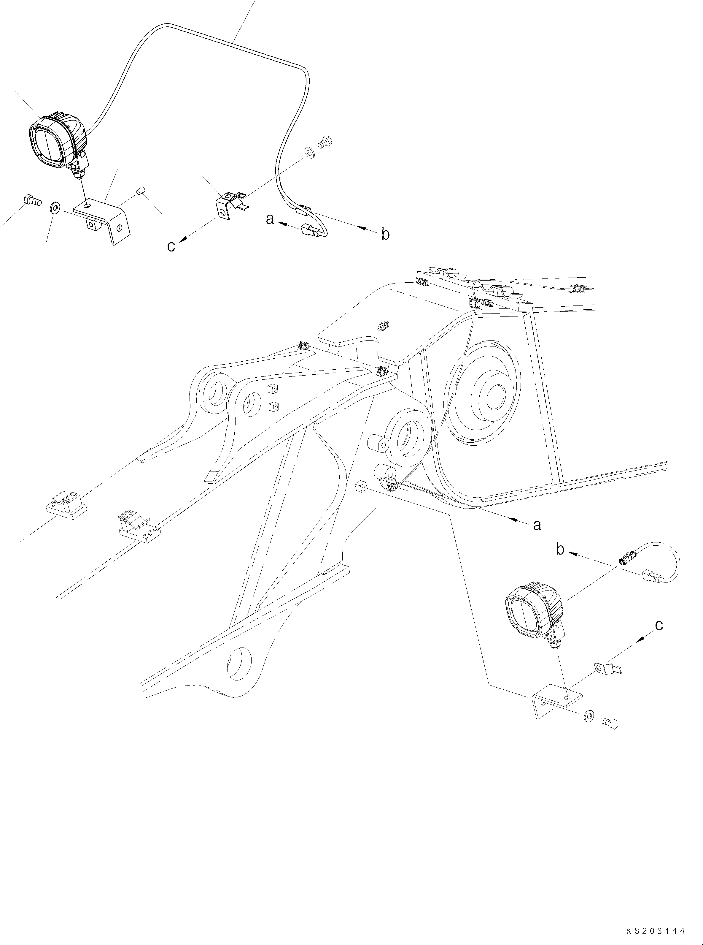 Жгут проводов 2A6-06-K1480 KOMATSU