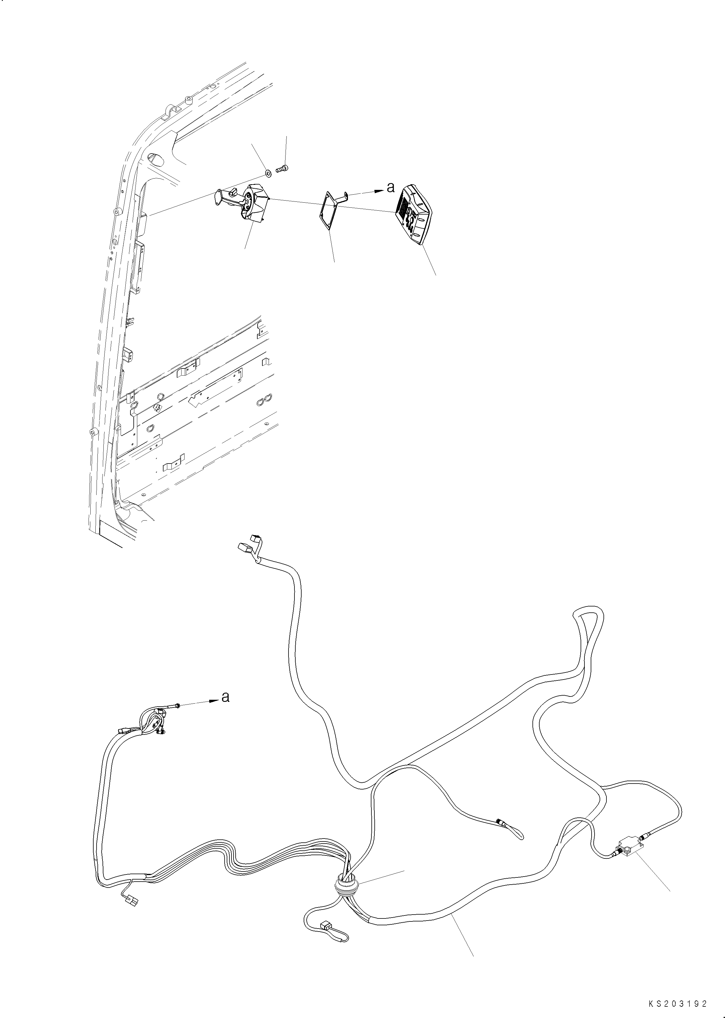 Angle Sensor (2A7-06-K2480) KOMATSU