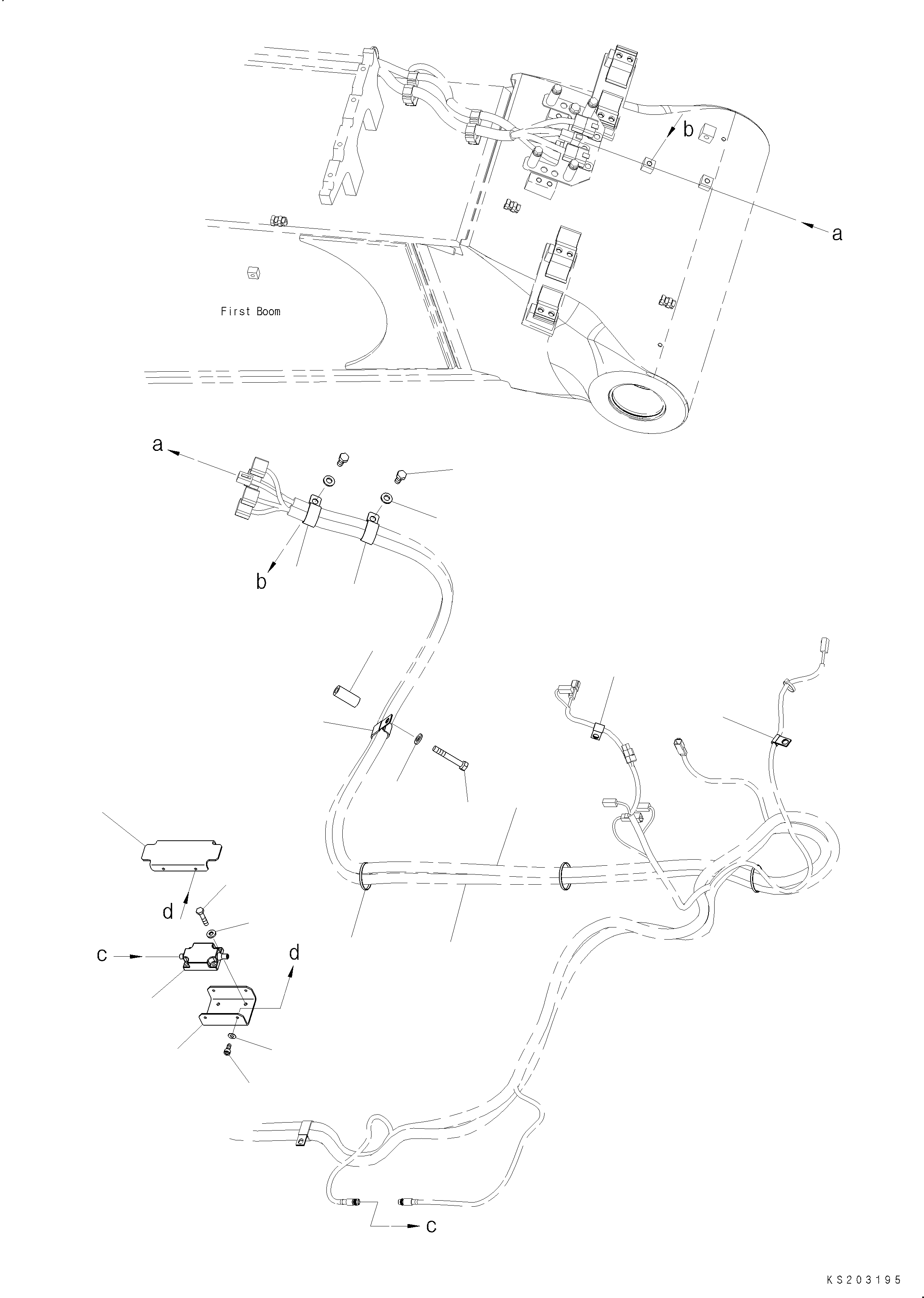 Крышка в сборе 2A7-07-K2610 KOMATSU