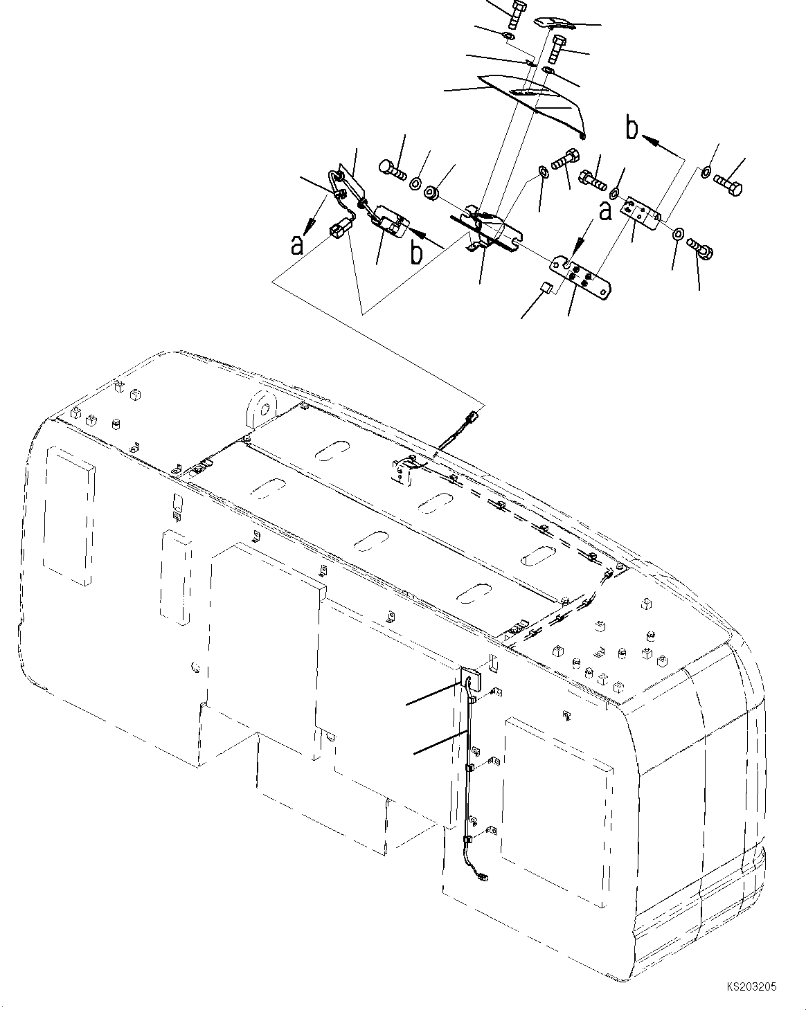 Жгут проводов 208-06-K2870 KOMATSU