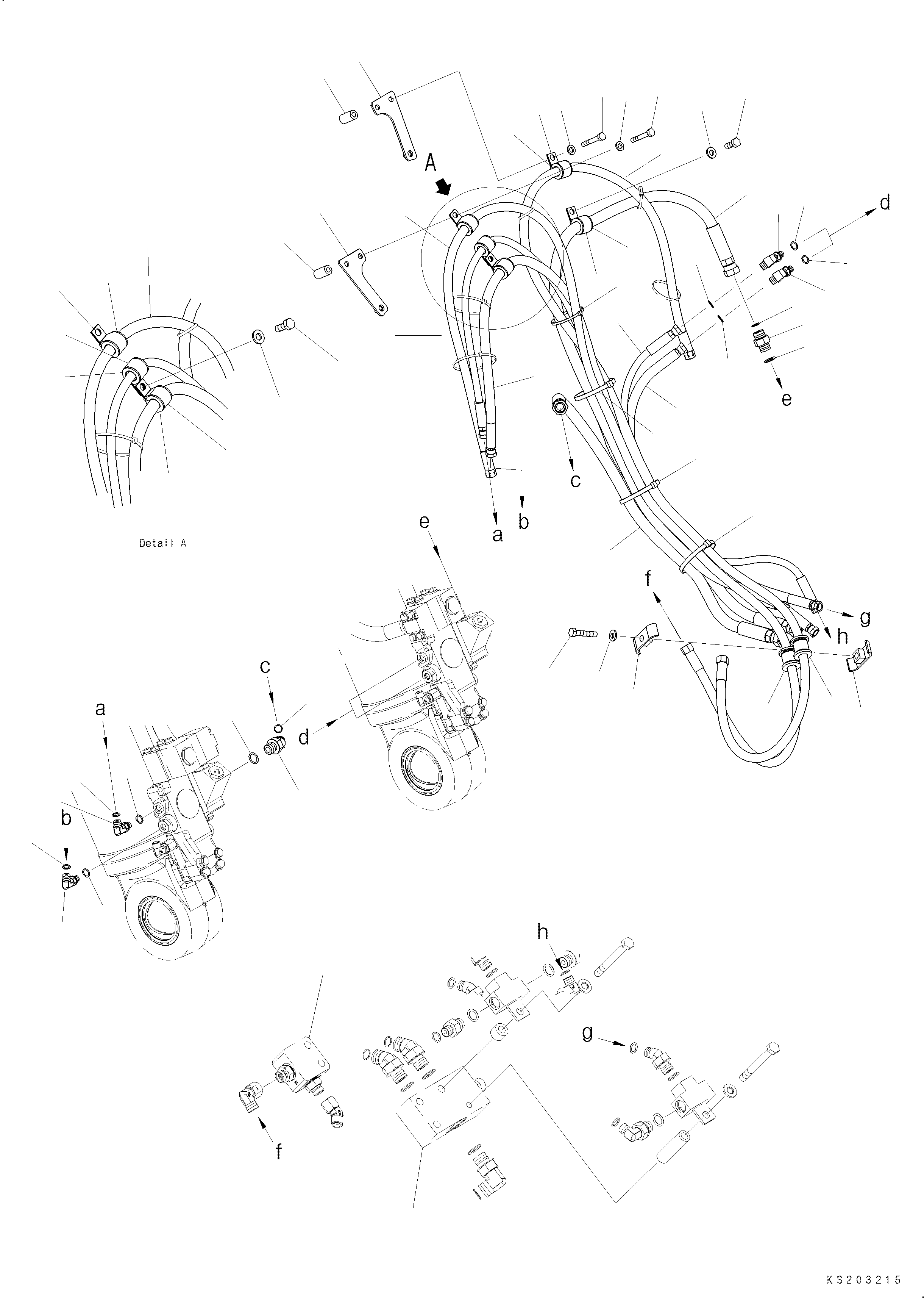 Шланг 208-62-K6480 KOMATSU