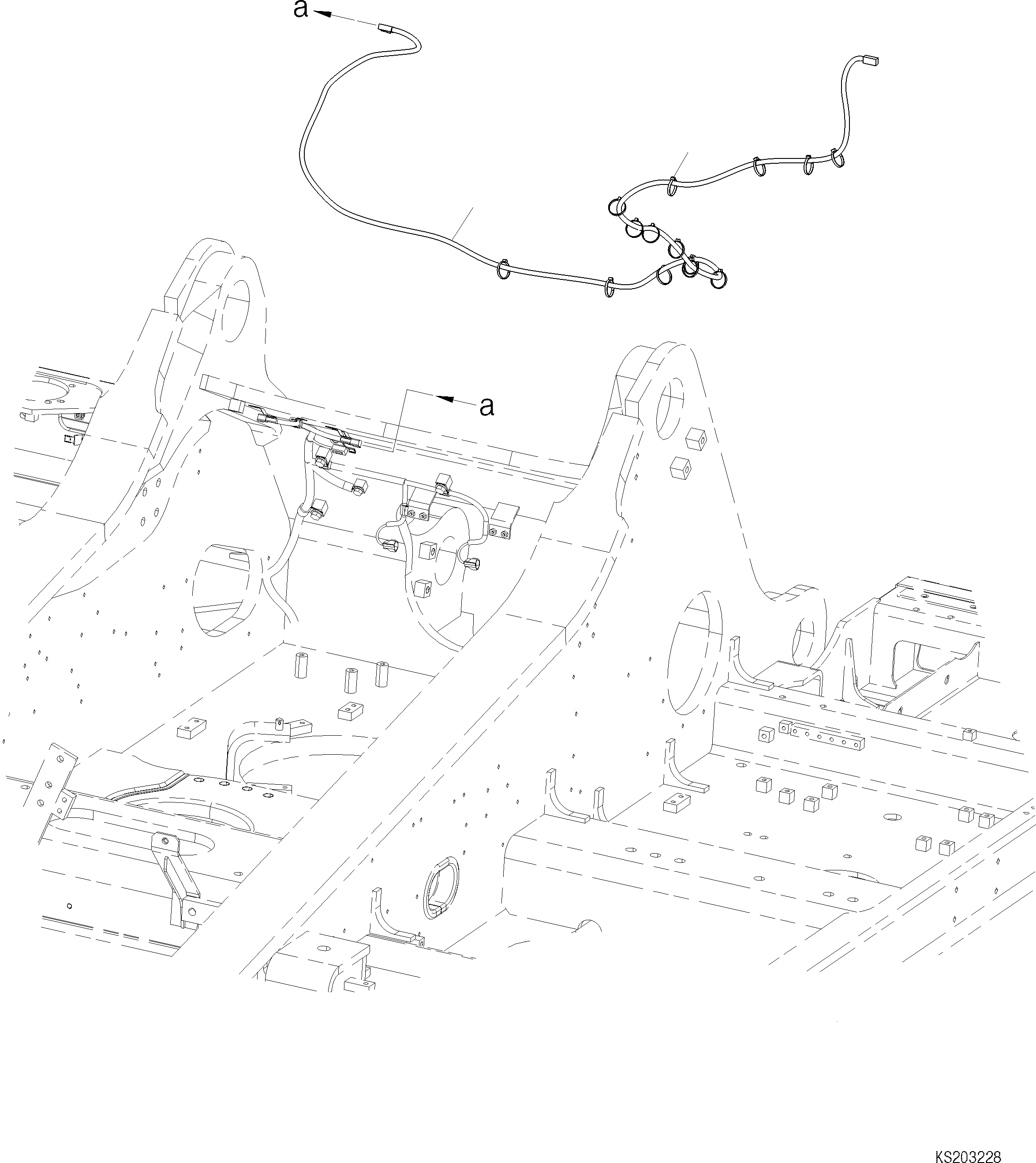 Жгут проводов 21M-06-K1610 KOMATSU