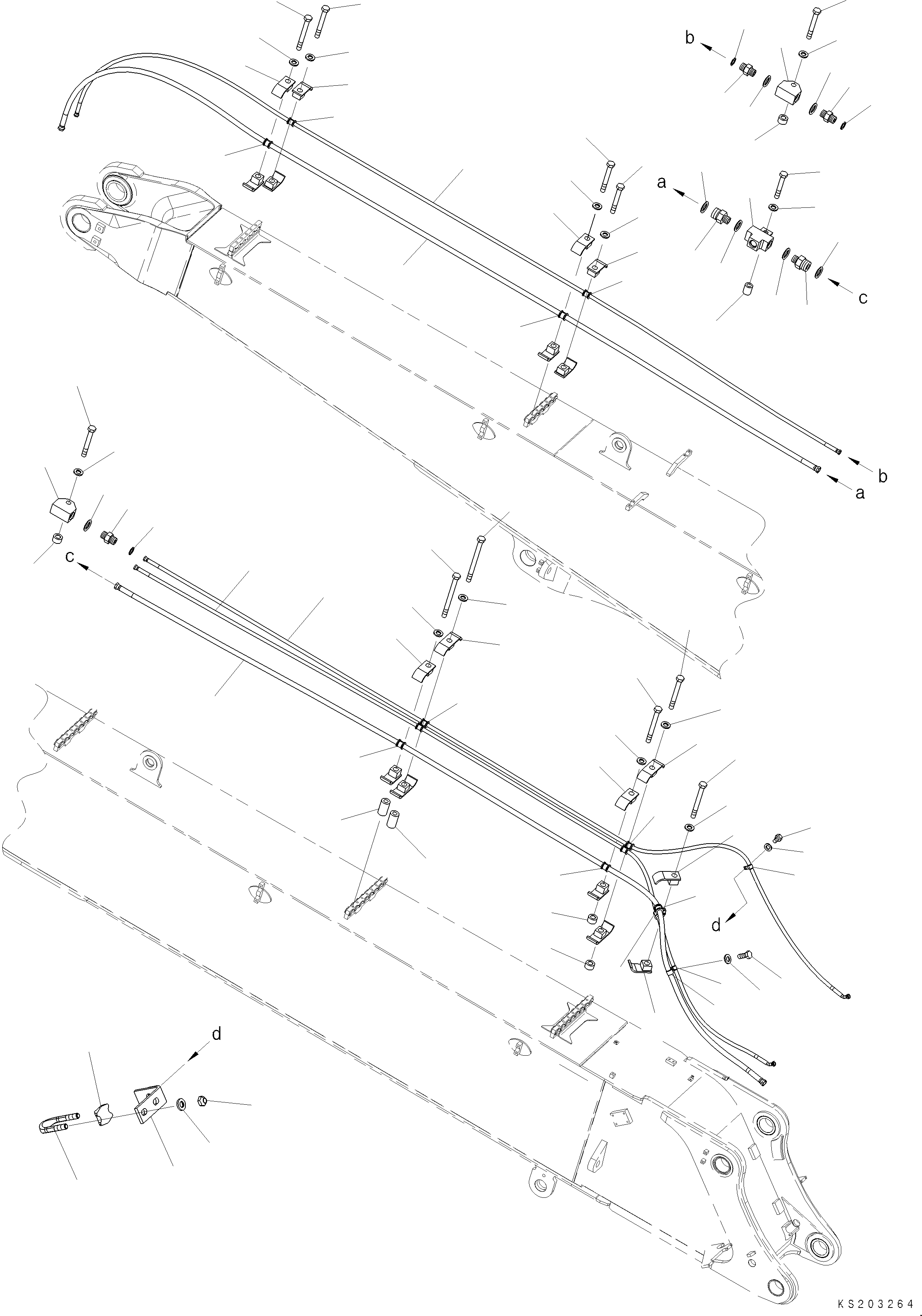 Шланг 02753-00656 KOMATSU