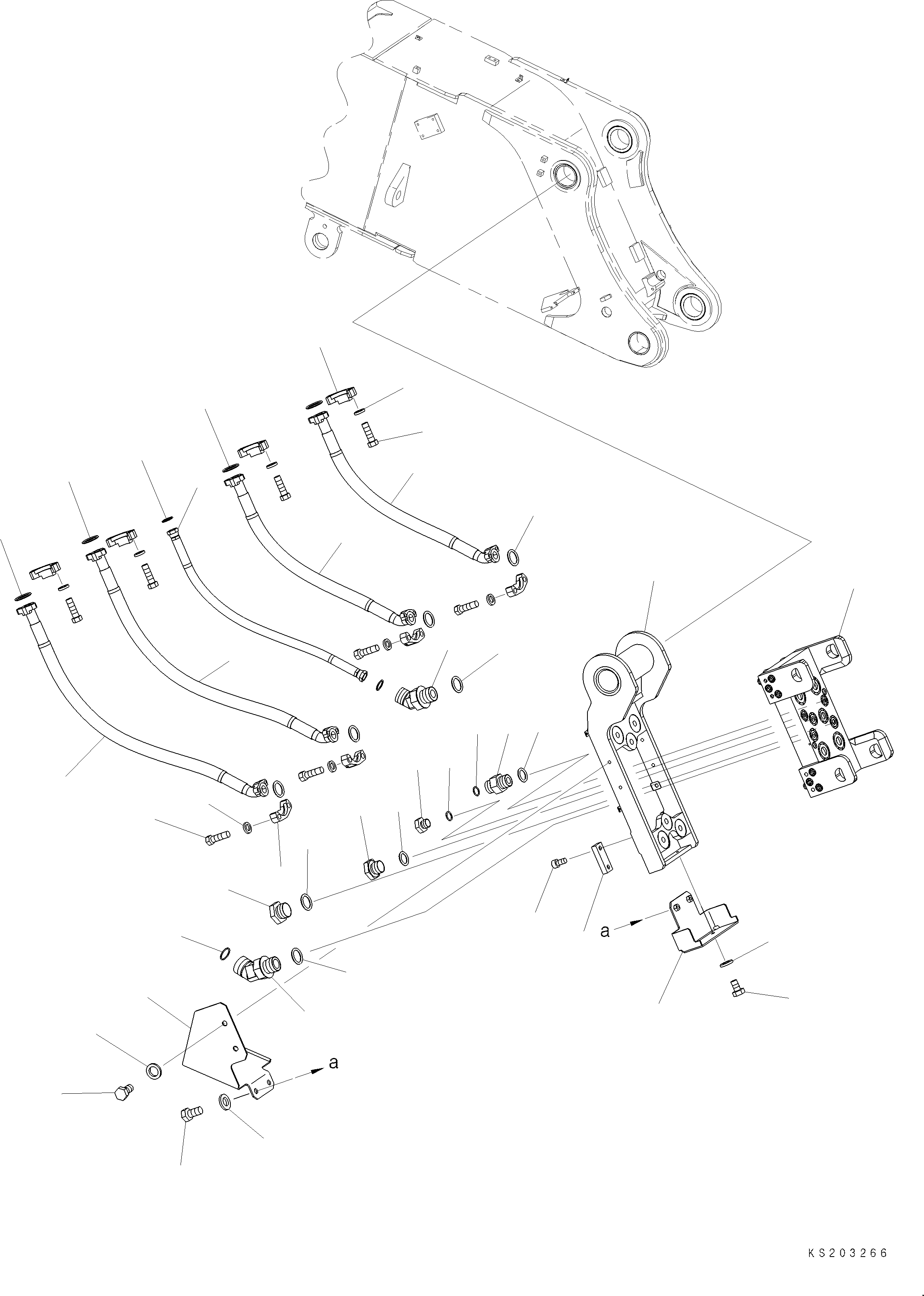 Клапан в сборе 208-62-K834A KOMATSU