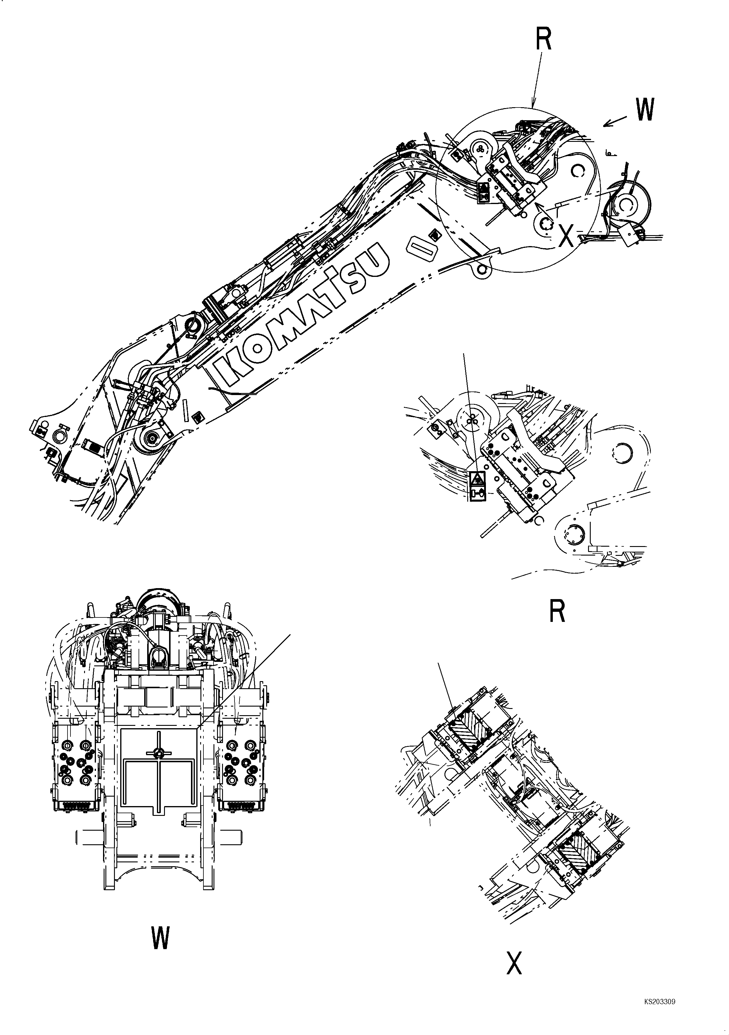 Пластина 208-00-K1790 KOMATSU