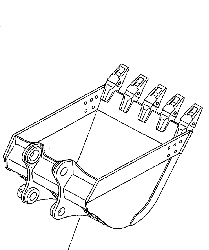 Ковш 77B-934-7B41 KOMATSU