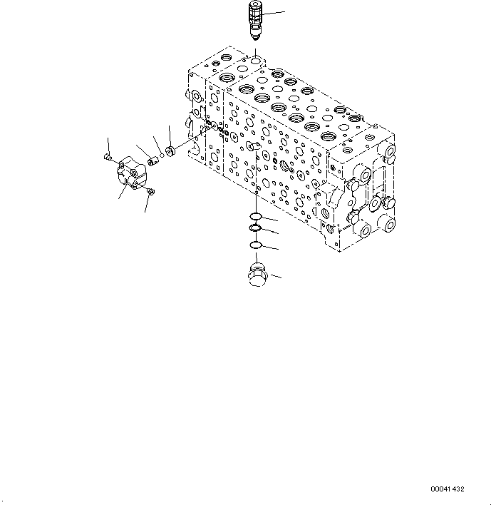 Уплотнительное кольцо круглого сечения 07001-11009 KOMATSU