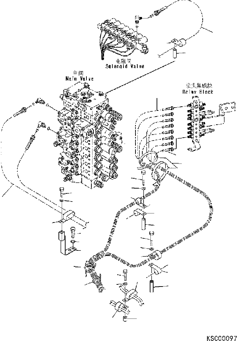 Шланг (208-62-76610) KOMATSU