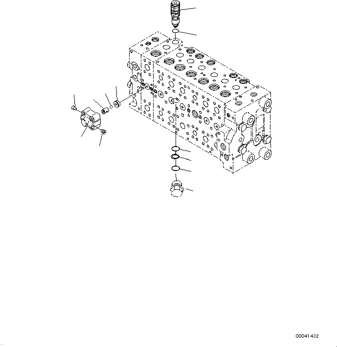 Клапан управления в сборе 723-47-27400 KOMATSU