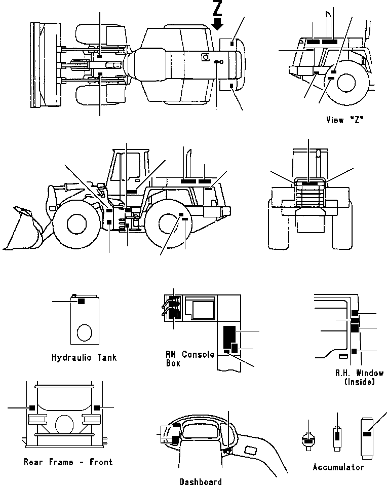 Табличка смазки 424-93-32150 KOMATSU