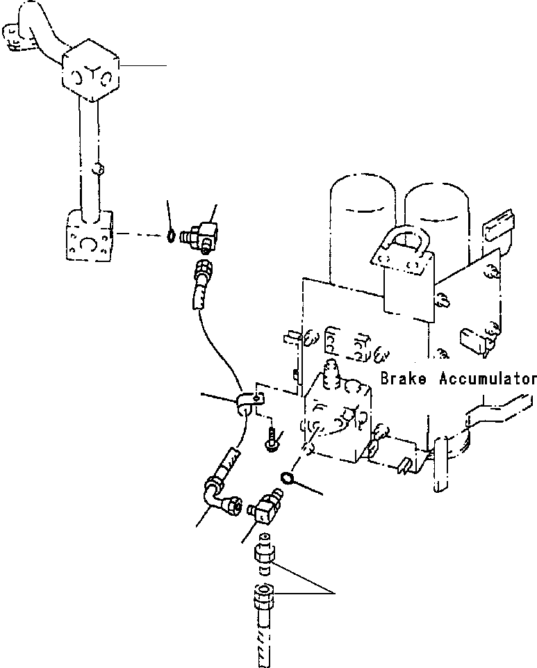Угольник 419-43-27970 KOMATSU