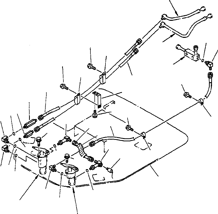 Шланг 07108-20421 KOMATSU