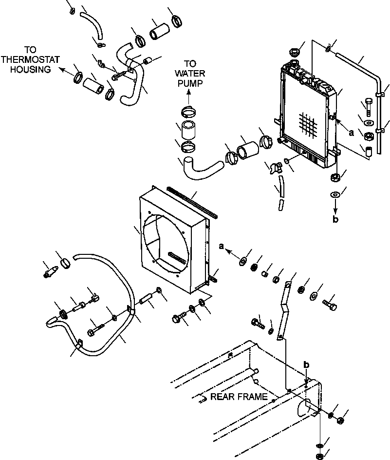 ELBOW, OUTLET 417-03-A1470 KOMATSU