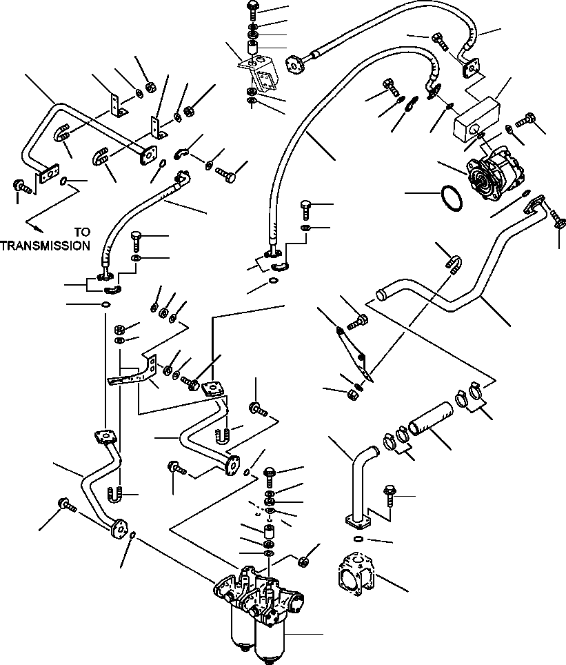 Шланг 07297-01008 KOMATSU