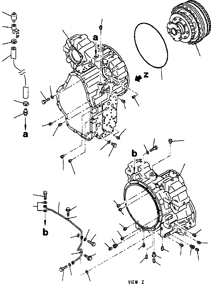 CASE, REAR 714-12-11223 KOMATSU