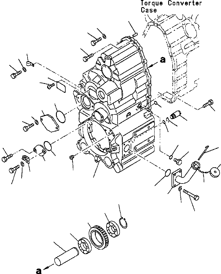 болт 01010-31345 KOMATSU