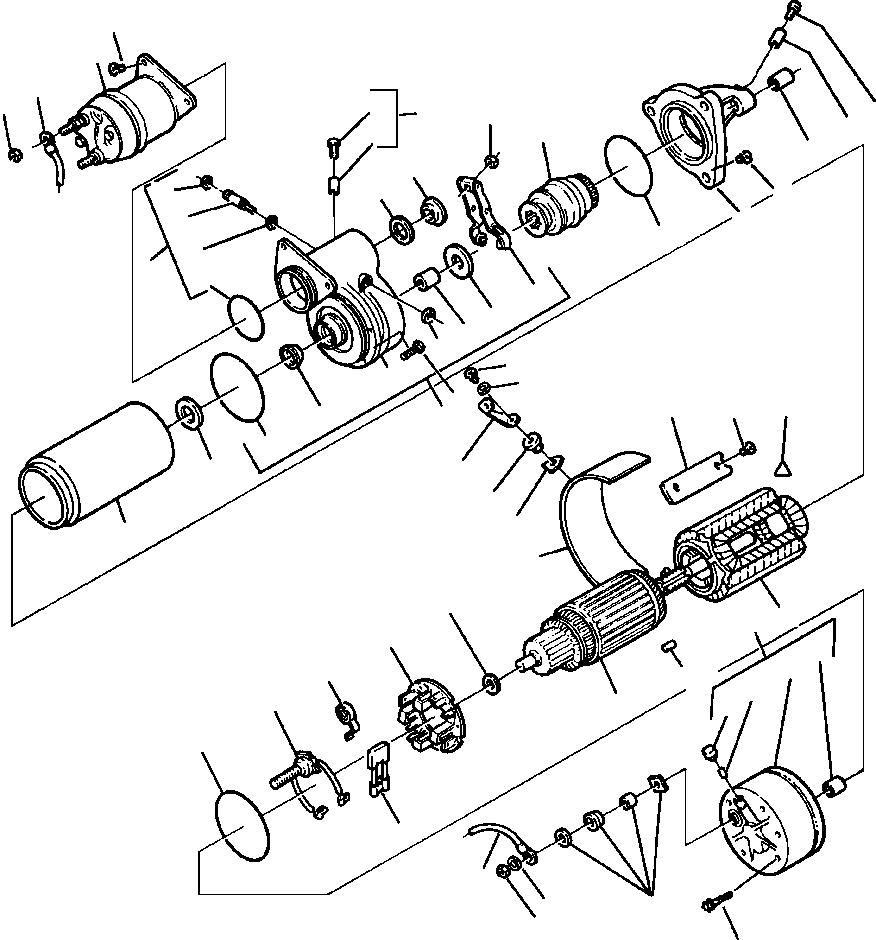Болт 1317 25 H1 KOMATSU