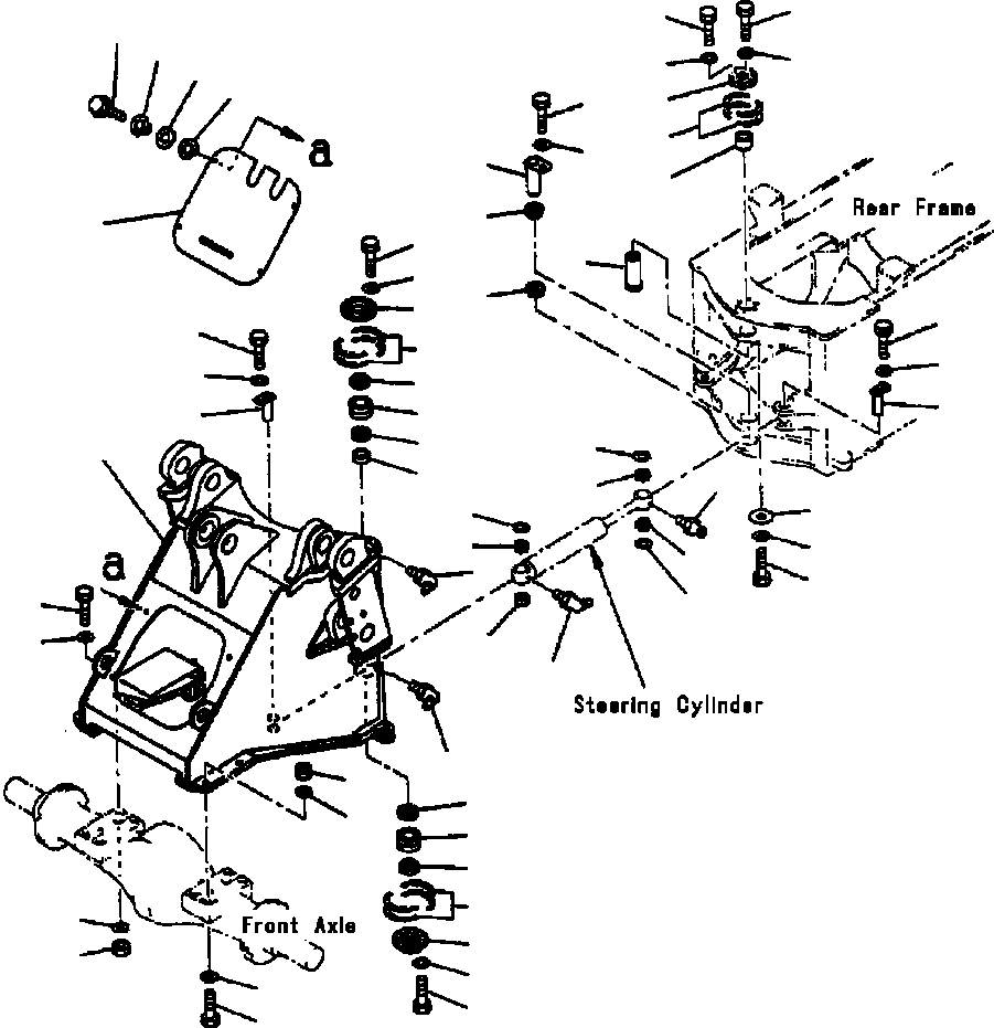 Передняя крышка 421-877-2260 KOMATSU