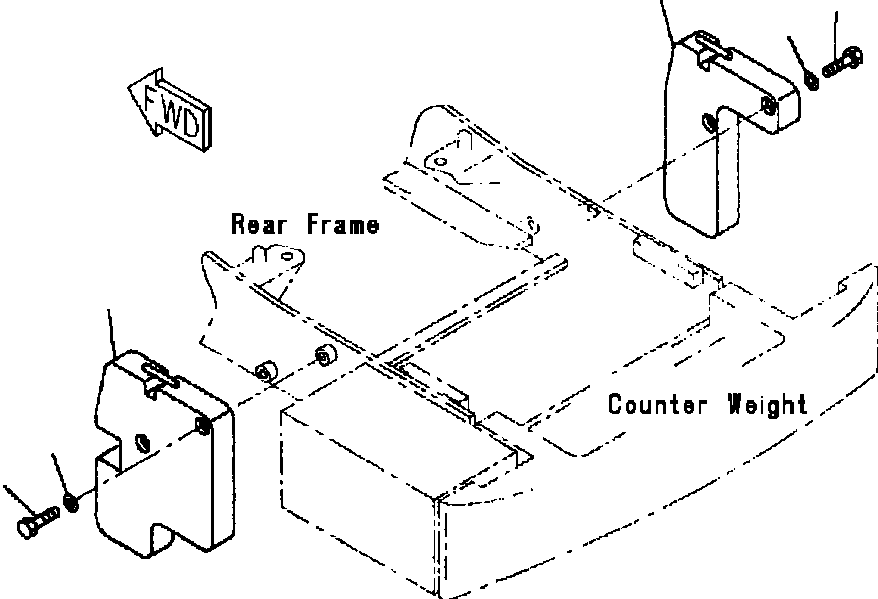 WEIGHT,L.H. 421-974-2111 KOMATSU