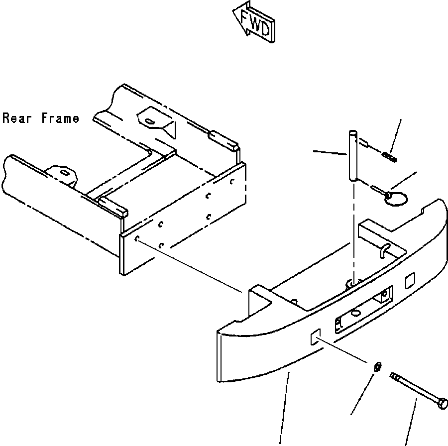 COUNTERWEIGHT 421-46-25111 KOMATSU