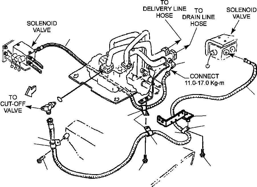 Шланг 421-S99-2750 KOMATSU