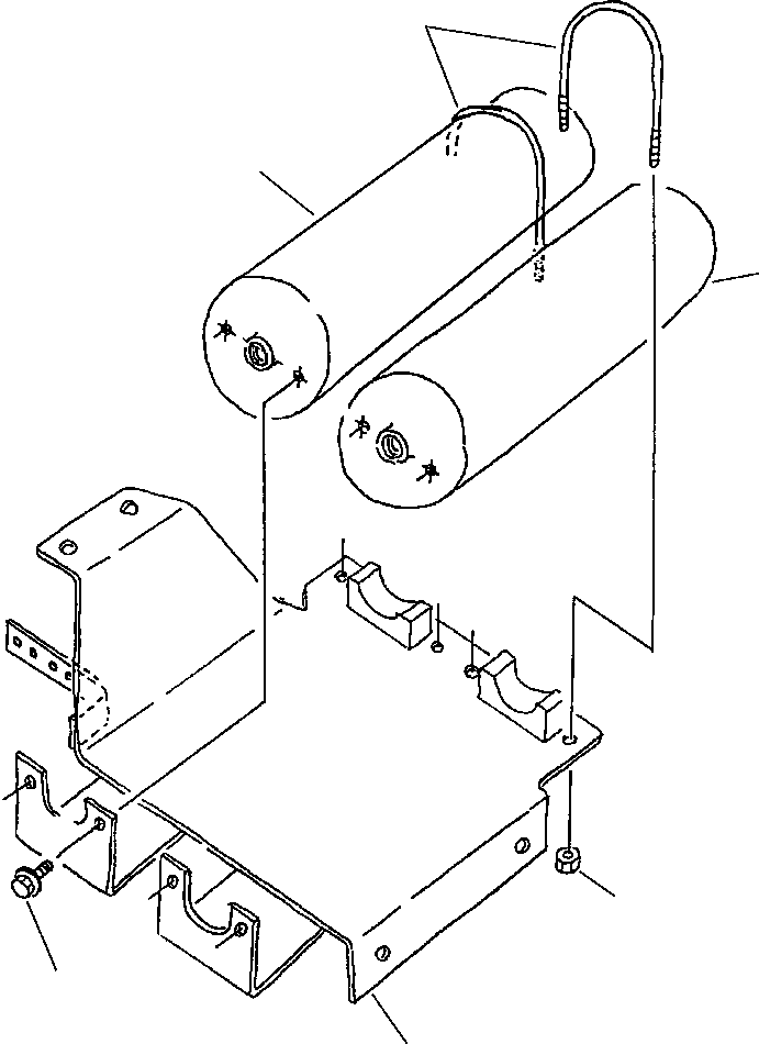 Кронштейн 421-S99-2131 KOMATSU