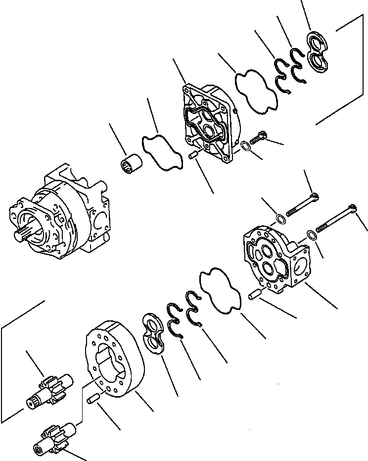 PUMP ASS'Y,(SAL125) 705-13-42540 KOMATSU