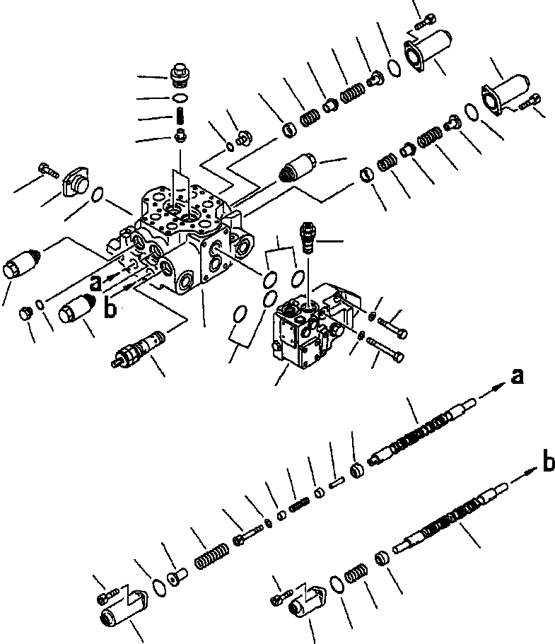 управляющий клапан 700-92-31000 KOMATSU