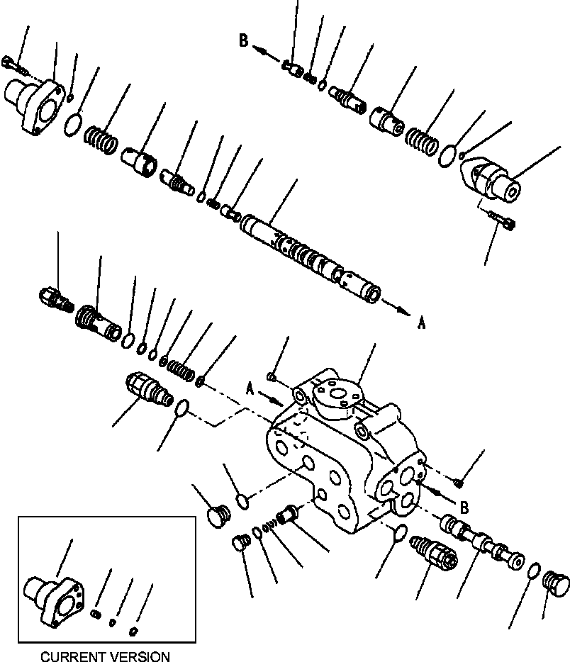 VALVE ASSEMBLY, STEERING DEMAND -EARLIER VERSION 421-64-25301 KOMATSU