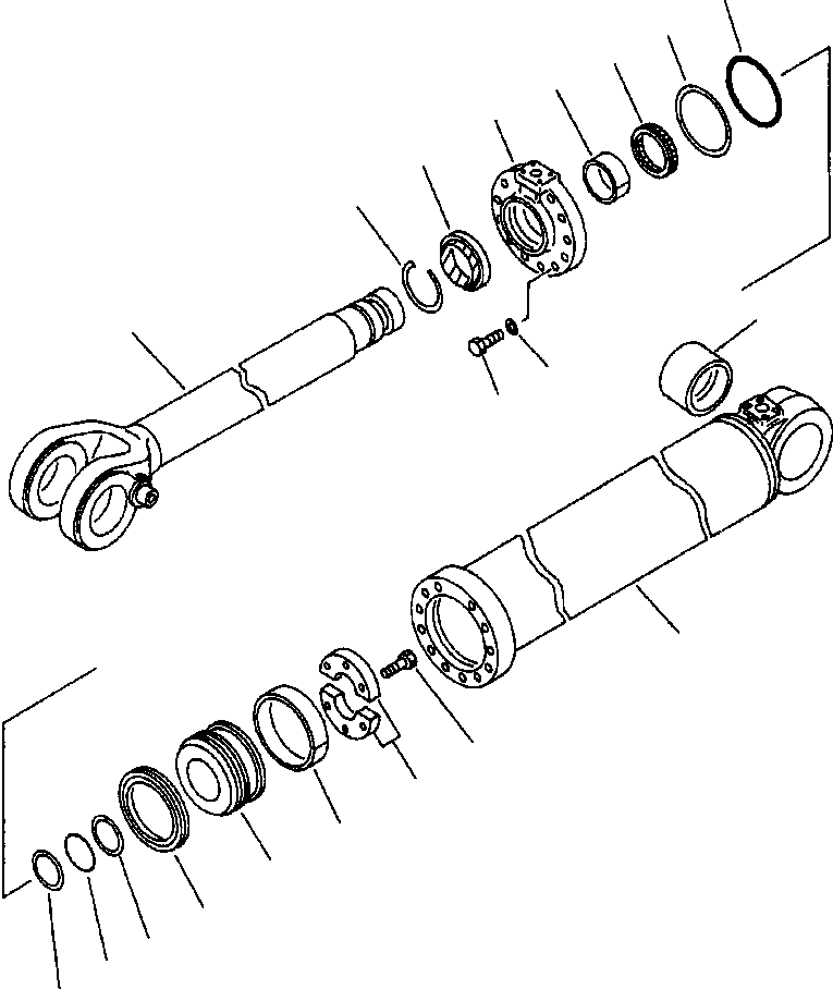 CYLINDER ASS'Y,LIFT 707-01-03081 KOMATSU