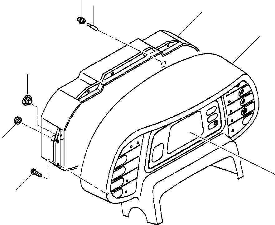 Пластина 7823-64-6500 KOMATSU