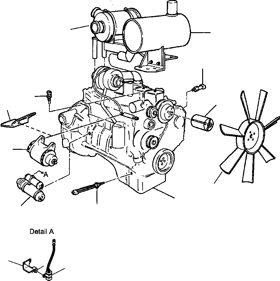 GASKET, LIQUID - CRANKING MOTOR 446 839 C2 KOMATSU