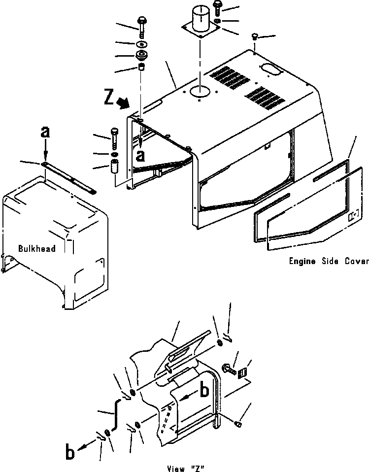 Петля 421-54-21910 KOMATSU