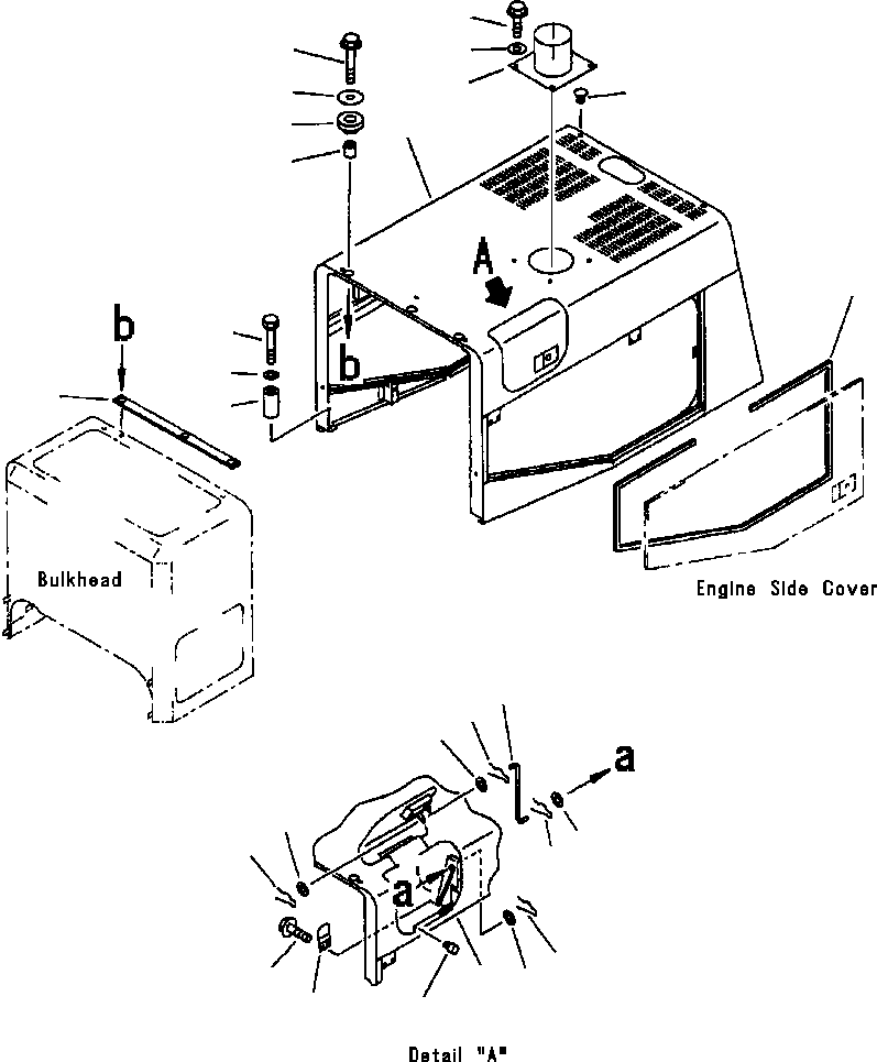 Уплотнение 424-54-21240 KOMATSU