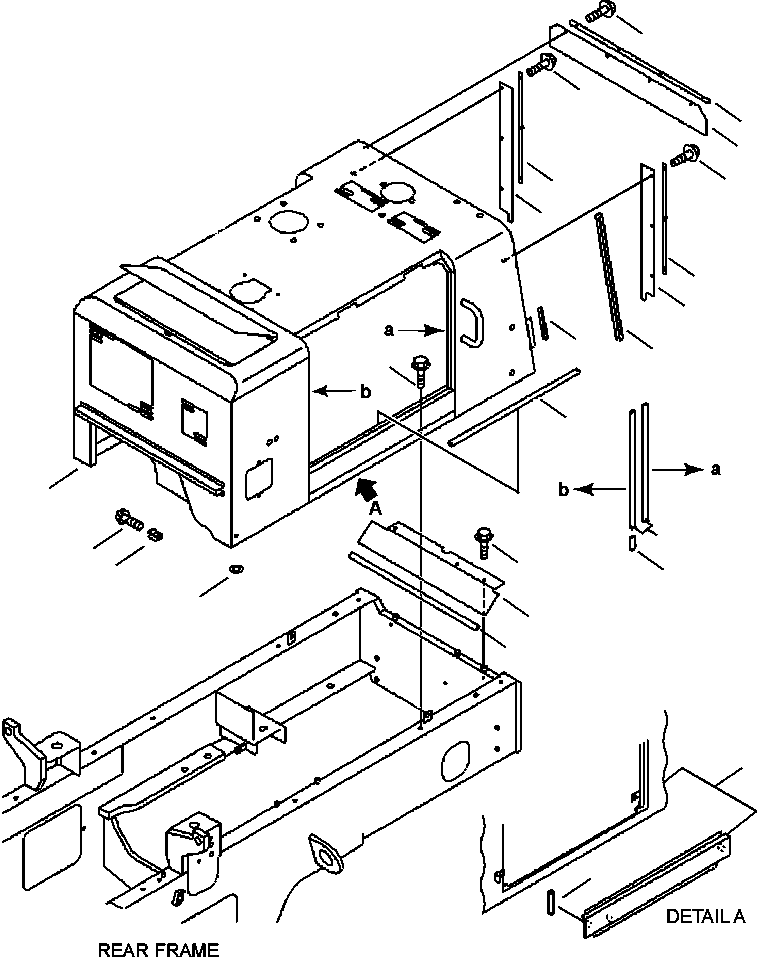 BAFFLE TOP 418-54-A1920 KOMATSU