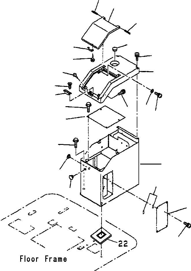 CLIP (WELDED) 08036-C2845 KOMATSU