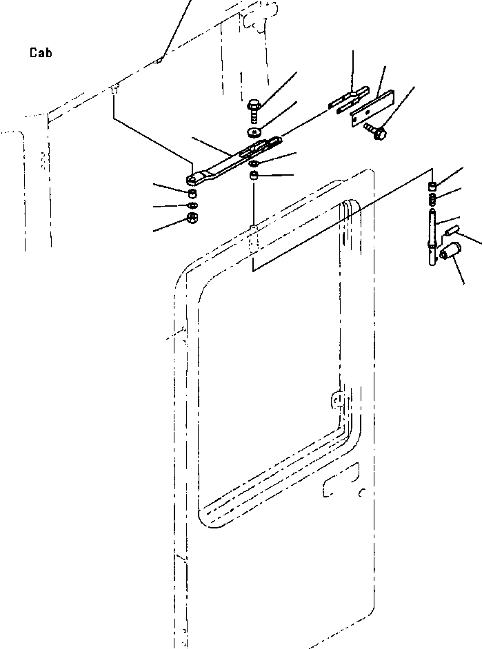 Направляющая 423-926-A201 KOMATSU