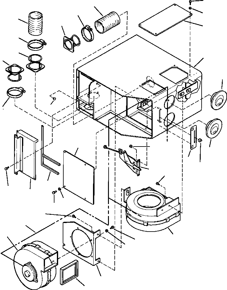 FAN KIT, BLOWER - REAR 419-963-A820 KOMATSU
