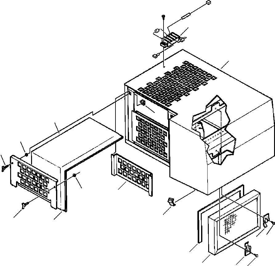 BOX ASSEMBLY, FILTER 419-963-A140 KOMATSU