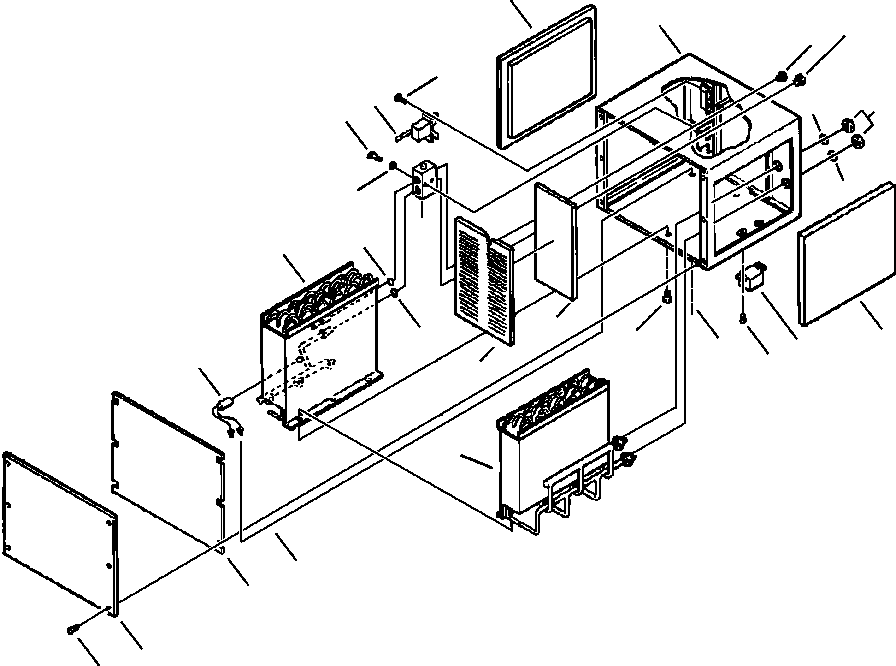 COIL, EVAPORATOR 419-963-AA40 KOMATSU