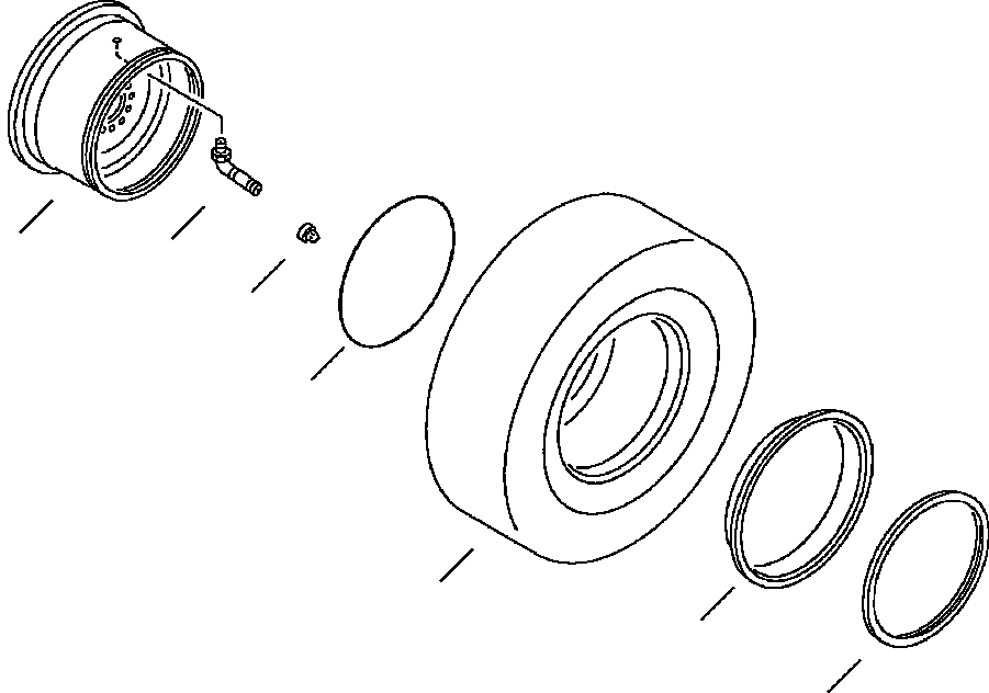 TIRE ASSEMBLY 419-30-11510 KOMATSU