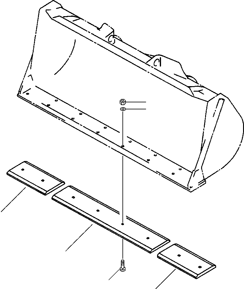 EDGE CENTER, CUTTING 419-815-A110 KOMATSU
